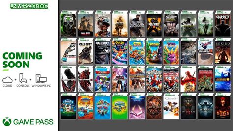 xbox game pass|Xbox Game Pass: All Games Coming Soon In May 2025.